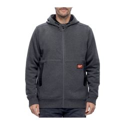Работен суитчър с цип Milwaukee GRIDIRON Full-Zip, сив, размер L, 4932499395