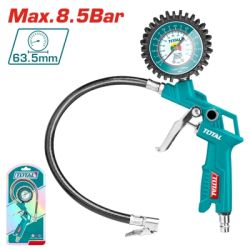 Пистолет за въздух с манометър TOTAL TAT11601, 0 - 6.3 bar