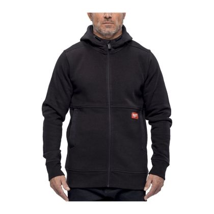 Работен суитчър с цип Milwaukee GRIDIRON Full-Zip, черен, размер S, 4932499387