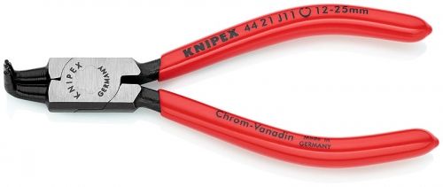 Knipex Клещи зегер извити с изолация 130 мм, 12-25 мм /44 21 J11/