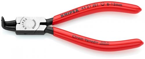 Knipex Клещи зегер извити с изолация 130 мм, 8-13 мм /44 21 J01/