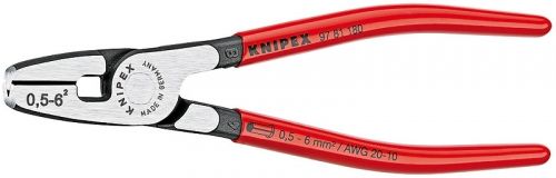 Knipex Клещи кербовъчни за кабелни накрайници 180 мм /97 81 180/
