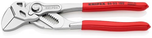 Knipex Клещи ключ гаечен раздвижен с бутон за регулиране 180 мм, 1 3/8 ", 40 мм /86 03 180/