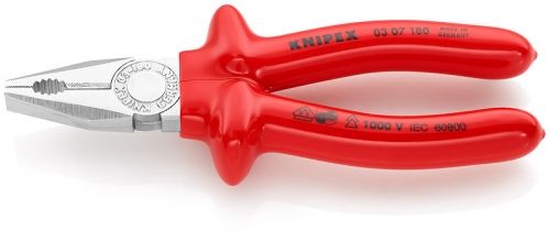 Knipex Клещи комбинирани с изолация 180 мм, 2.2 мм /03 07 180/