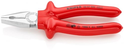 Knipex Клещи комбинирани с изолация 200 мм, 2.5 мм /03 07 200/