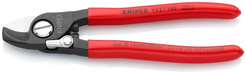 Knipex Ножица за Al кабели 165 мм, до ф 15 мм /Cable Shears/