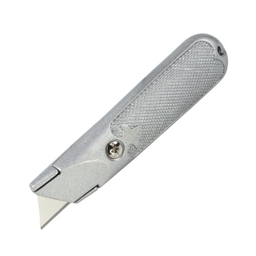 Wolfcraft 4150000 Нож макетен метален с трапецовидно фиксирано острие 52 мм