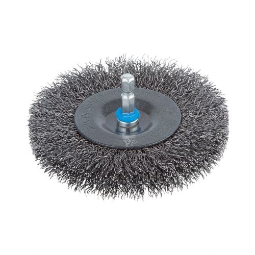 Wolfcraft 2100000 Четка за бормашина дискова, от стоманена тел, ф 75х10 мм