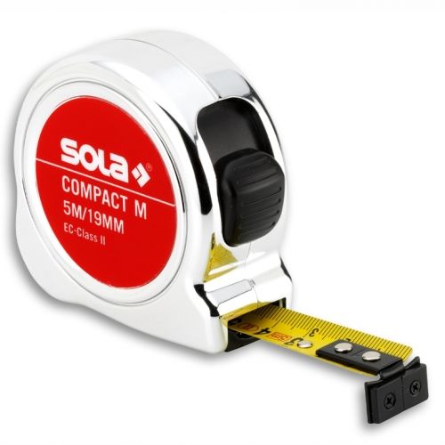 Ролетка метална с магнит 5 м /COM 5/