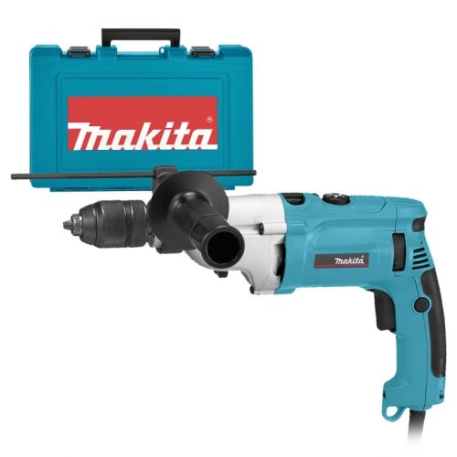 Бормашина електрическа Makita, HP2071, ударна, с плавно регулиране, 1010 W, 1.5-13 мм
