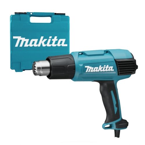 Пистолет за горещ въздух електрически Makita, HG6031VK, 1800 W, 250-550 л/мин, 600 °C