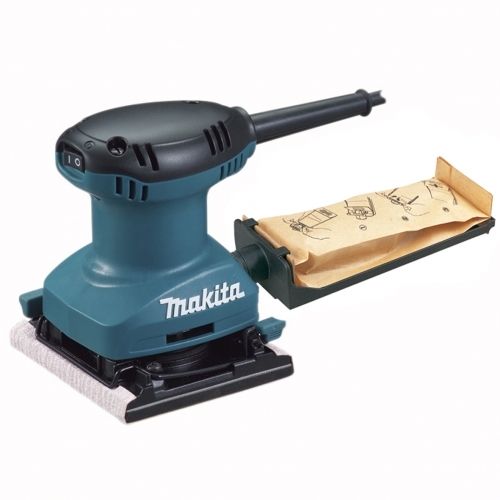 Виброшлайф електрически Makita, BO4557, с правоъгълна плоча, 180 W, 112x100 мм, 28 000 хода/мин