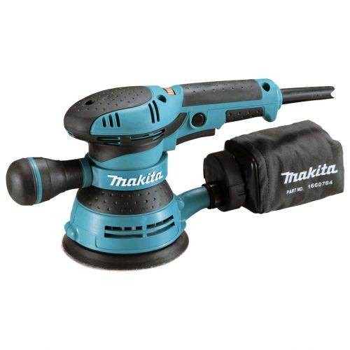 Шлайф орбитален с плавно регулиране Makita, BO5041, ф 125 мм, 300 W, 4000-12 000 об./мин