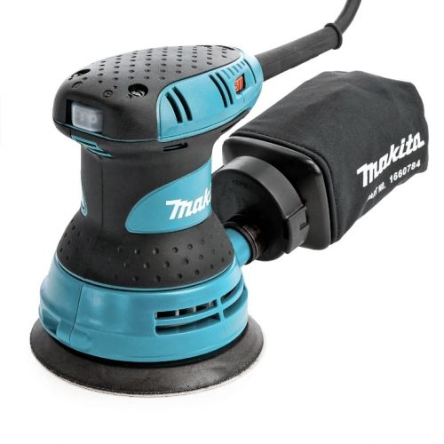 Шлайф орбитален с плавно регулиране Makita, BO5031, ф 125 мм, 300 W, 4000-12 000 об./мин