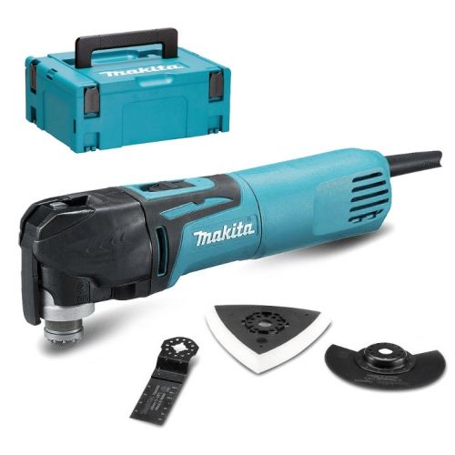 Многофункционален осцилатор електрически Makita, TM3010CX6J, 320 W, 6000-20 000 вибр./мин