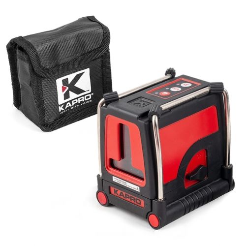 Нивелир Kapro 872 Prolaser Plus лазерен линеен с 2 лъча 30 м, 0.2 мм/м