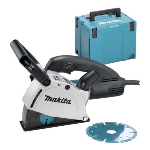 Фреза Makita, SG1251J за канали в алуминиеви материали, 1400 W, 10 000 об./мин, ф 125 мм