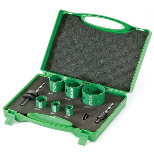 Боркорона за метал биметална комплект 19-57 мм, 8 бр.  