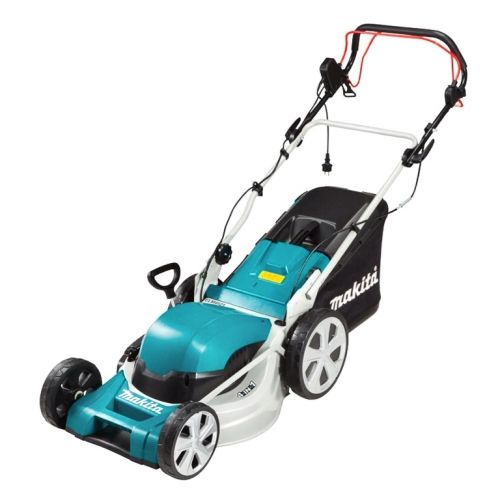 Косачка Makita ELM4621 електрическа колесна с кош 1.8 kW, 460 мм