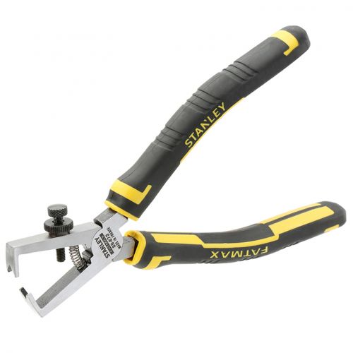 Клещи Stanley електротехнически за сваляне на изолация с регулиращ винт 160 мм, 0.5-10 мм2