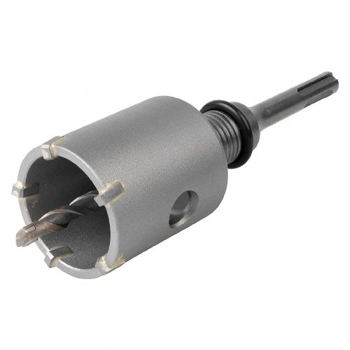 Wolfcraft 5459000 Боркорона за тухла и бетон  с дорник SDS-plus 50x46 мм, HW