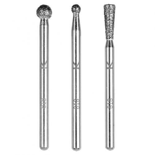 Wolfcraft 5988000 Шлайфгрифери диамантени комплект 3.0/3.5/5.0 мм, 3 мм, 3 бр.