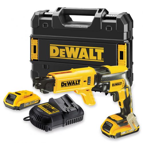 Винтоверт DeWALT DCF620D2K акумулаторен с пълнител безчетков 18 V, 2 Ah, 30 Nm