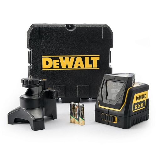 Нивелир DeWALT DW0811 лазерен линеен с 2 лъча 30 м, 0.4 мм/м