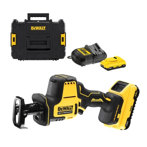 Трион DeWALT DCS369M2 саблен акумулаторен с плавно регулиране 18 V, 16 мм, 0-2800 хода/мин, 4 Ah