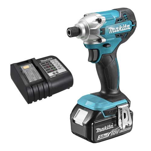Гайковерт Makita DTD156SF акумулаторен ударен 18 V, 3 Ah, 155 Nm, 1/4"