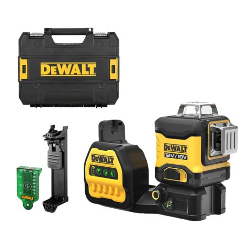 Нивелир лазерен линеен DeWALT DCE089NG18 с 3 лъча 35 м, 50 м, 0.3 мм/м