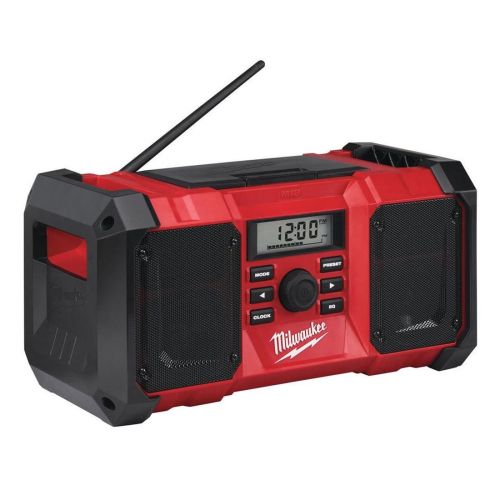 Радиоприемник Milwaukee M18 JSR-0 противоударен, без батерия и зарядно, 18/230 V