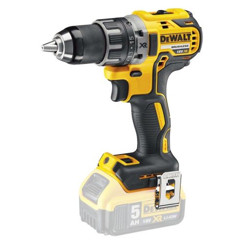 Винтоверт DeWALT DCD791N акумулаторен без батерия и зарядно, 18 V, 70 Nm, 1.5-13 мм - БЕЗ КУТИЯ