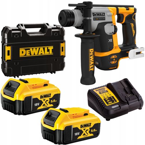 Перфоратор DeWALT DCH172P2 акумулаторен с 2 батерии и зарядно, SDS-plus, 18 V, 5 Ah, 1.4 J