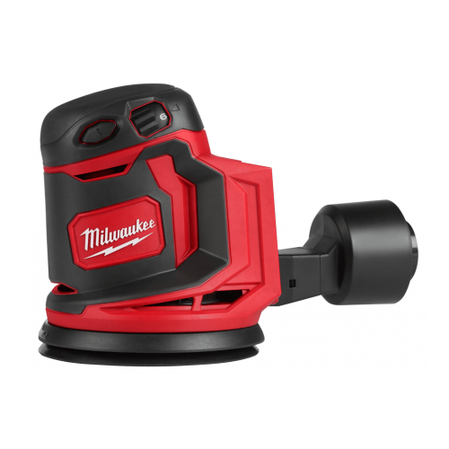 Шлайф Milwaukee M18 BOS125-0 орбитален с плавно регулиране акумулаторен без батерия и зарядно, 18 V, ф 125 мм, 14 000-24 000 об./мин
