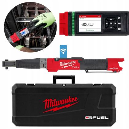 Акумулаторен динамометричен ключ Milwaukee M12 ONEFTR38-0C 12 V, 13.6-135.6 Nm, 3/8″