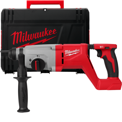 Акумулаторен безчетков перфоратор Milwaukee M18 BLHACD26-0X без батерия и зарядно SDS-plus, 18 V, 2.6 J