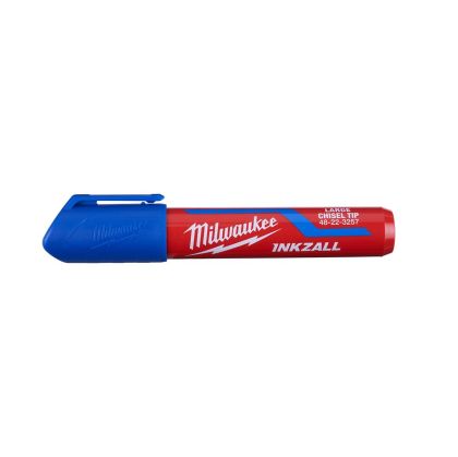 Маркер Milwaukee Inkzall L CHISEL 4932471557, син