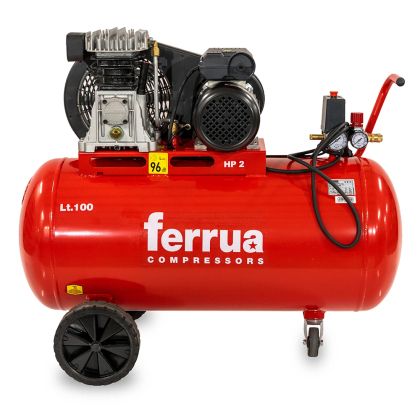 Компресор Ferrua FB28B/100E CM2, 100 л, 250 л/мин, 10 bar, 2 к.с.