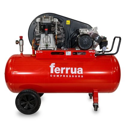 Компресор Ferrua FB5/270 CT5, 270 л, 582 л/мин, 11 bar, 5.5 к.с.