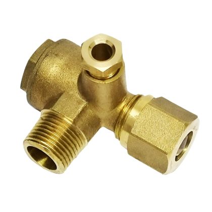 Възвратен клапан за компресор  545/1  3/8"-3/8"MМ-Ф10