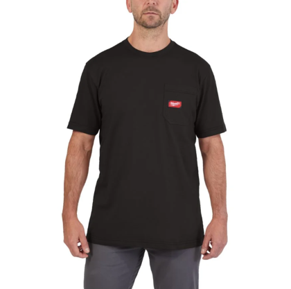 Работна тениска Milwaukee 4932493006, XL, черна