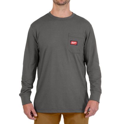 Работна блуза Milwaukee 4932493038, S, сива