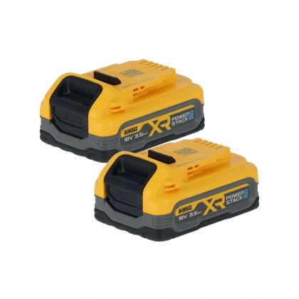 Комплект акумулаторни батерии DeWALT DCBP318S2, 18 V, 2 x 3.5 Ah, PowerStack