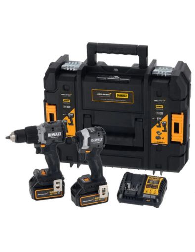 Акумулаторен комплект DeWALT DCK200MP2T с батерия и зарядно, 18 V 5 Ah, DCD85, DCF85