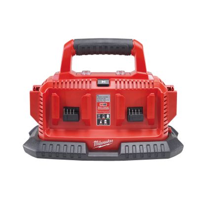 Многопортово зарядно устройство Milwaukee M1418 C6 за M14-M18 батерии, 14.4-18 V, 6 гнезда