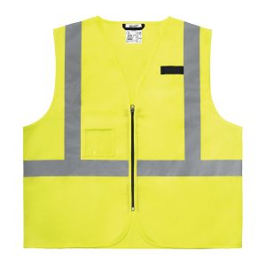 Светлоотразителна жилетка Milwaukee Contractor Hi-Vis, жълта, размер S/M, клас 2, 4932493994