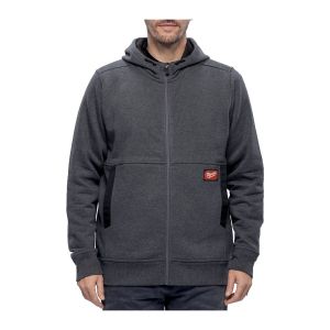 Работен суитчър с цип Milwaukee GRIDIRON Full-Zip, сив, размер M, 4932499394