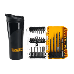 Накрайник бит DeWALT комплект PH/PZ/TX с чаша 25 бр., DT70707