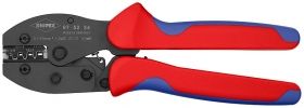 Knipex Клещи кербовъчни за неизолирани плоски кабелни обувки с изолация 220 мм /PreciForce/